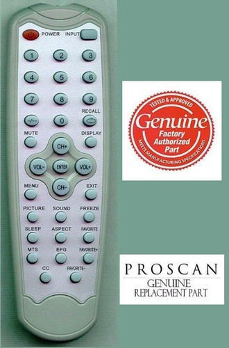 Telecomando lcd proscan - telecomando,