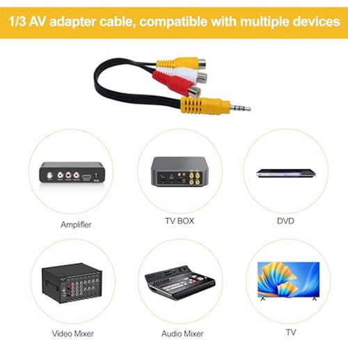 Cavo 5mm 25cm per - da, tv